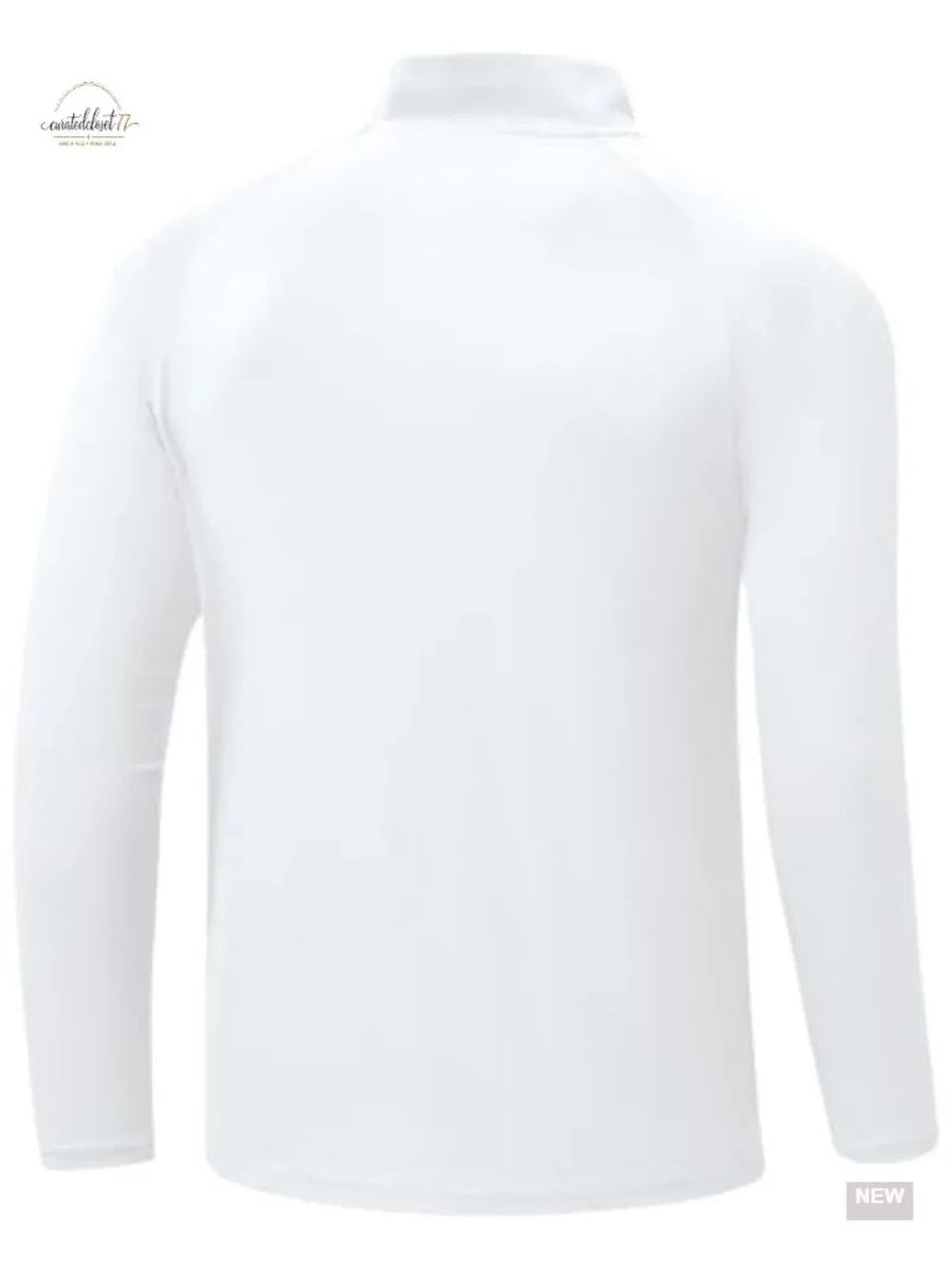 Men's Long Sleeve UPF 50+ Quarter Zip Quick Dry Sun Shirt